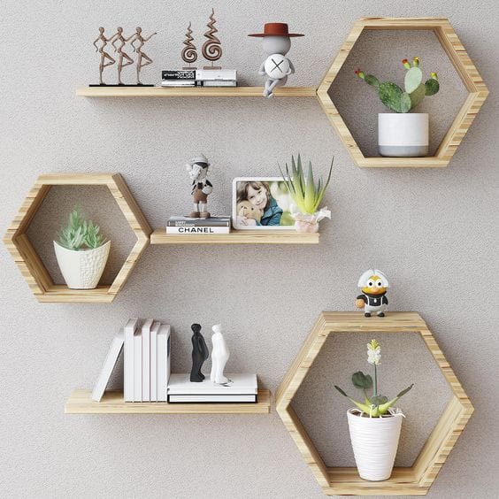 Stylish wooden decor enhancing modern living room aesthetics