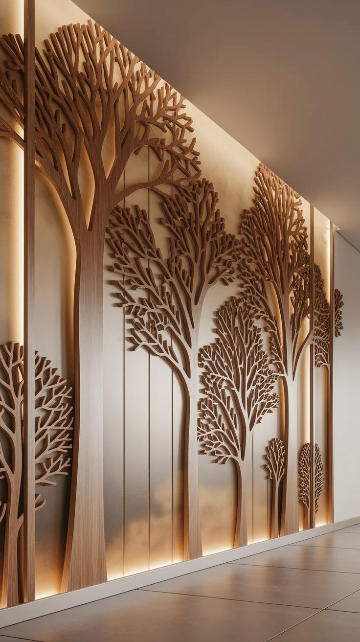 Wood and decorative interior elements